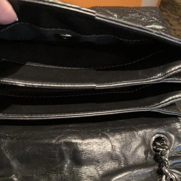 Gorgeous Chanel Black Flap Bag w/silver EUC - Picture 12 of 12